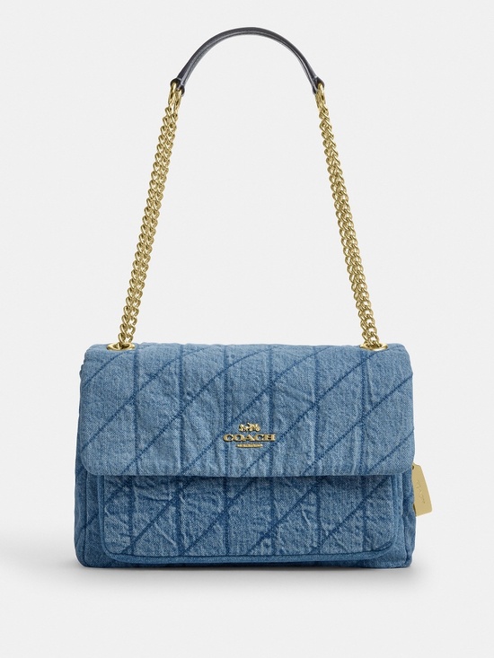 Coach Handbags - Coach Outlet Elodie Crossbody Bag In Regenerative Cotton With Quilting